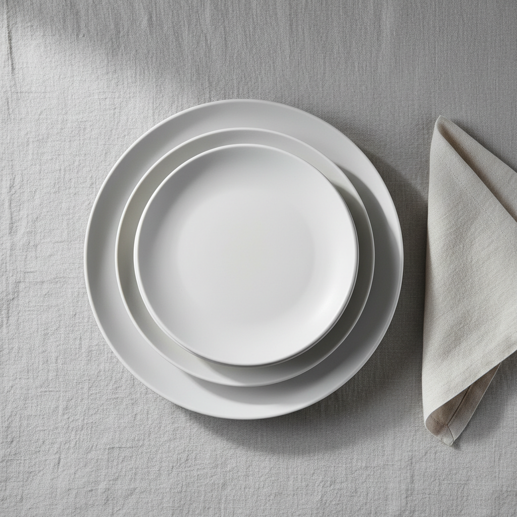 From Mismatched Cabinets to a Cohesive Table: A Step-by-Step Minimalist Ceramic Dinner Plate Set Guide for Home Diners