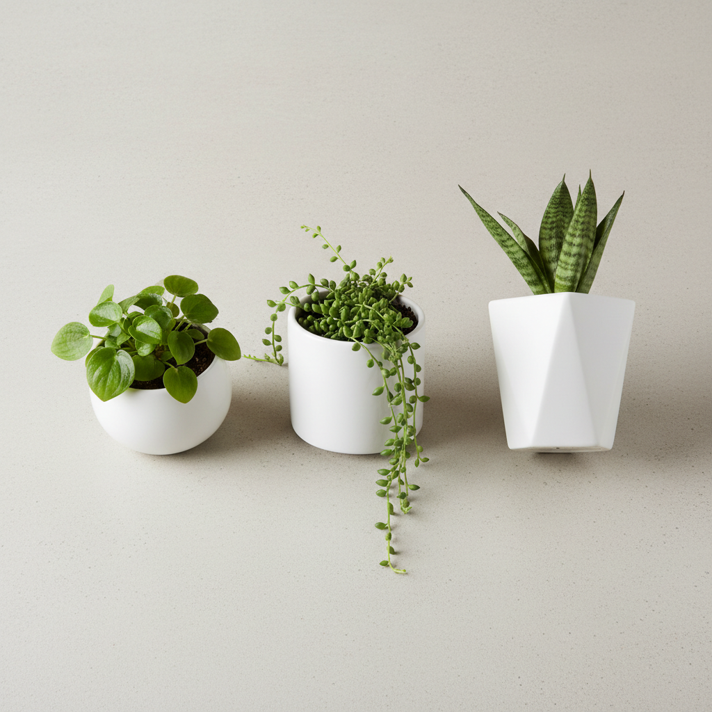 Minimalist Ceramic Planters in Every Room: A Room-by-Room Guide to Styling Indoor Home Decor