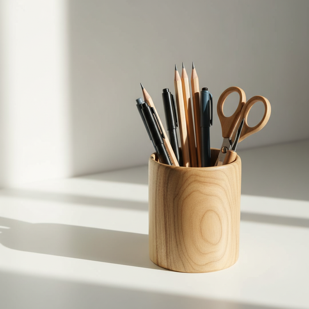 Beyond Looks: What Really Matters When Choosing a Wooden Pen Holder Desk Stationery Organizer