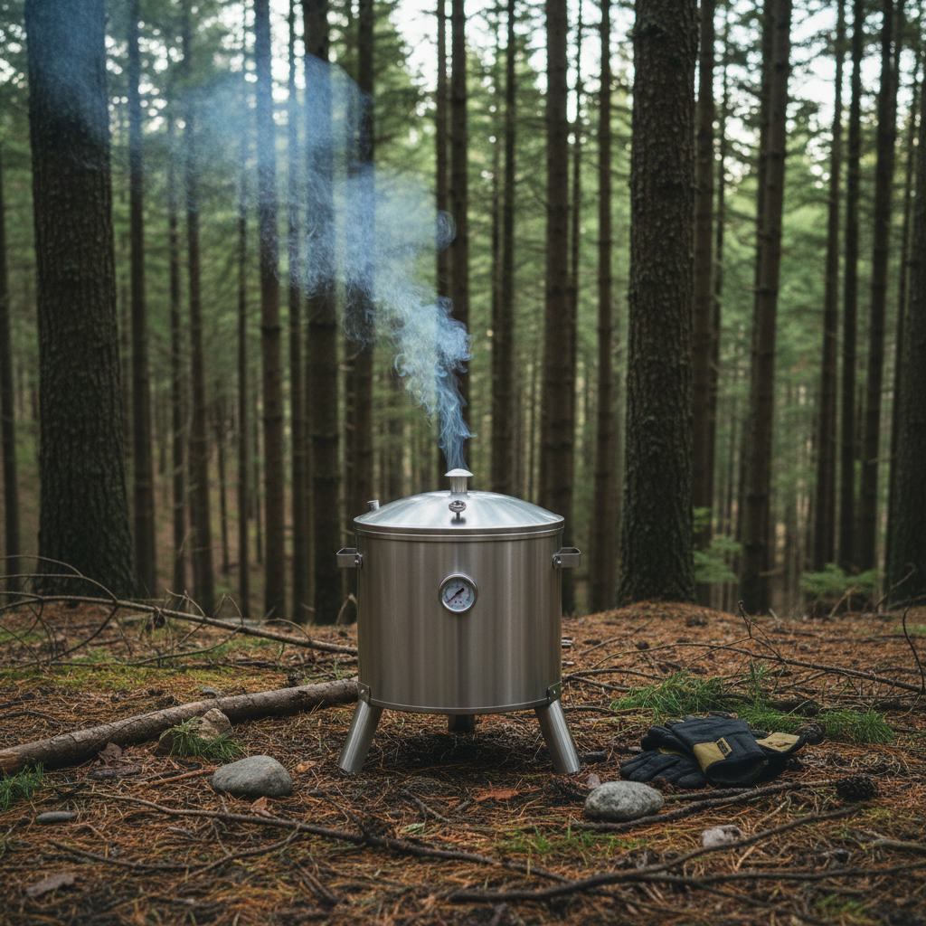 How to Set Up a Portable Stainless Steel Smoker for Camping: A Complete Field Guide