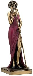 Female Singer Statue Sculpture Figurine - Jazz Band Collection