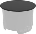 Blue Sky Outdoor Living 24" Round Protective Fire Pit Lid for Peak Smokeless Patio Fire Pit, Black
