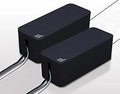 Bluelounge CableBox Cable and Cord Management System - (Black) - Pack of 2