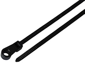 8-in Screw Mount, 100-Pack 50-lb, Black, Speciality Cable Tie