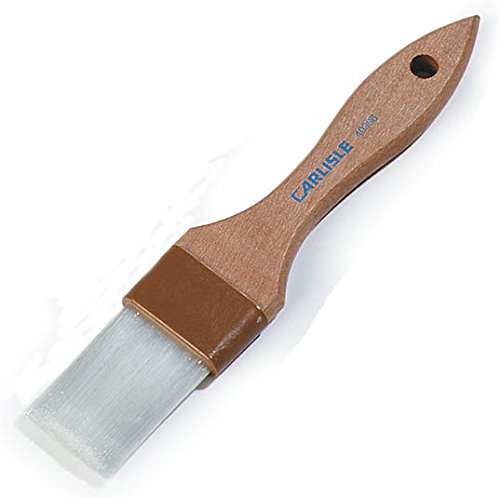 SPARTA 4039600 Nylon Wide Brush, Flat With Nylon Bristles, 1.5 Inches, Brown, (Pack of 12)