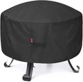 SheeChung Fire Pit Cover Round 36" D X 12" H,Heavy Duty 600D Outdoor Waterproof & Tear Resistant Fire Bowl Covers,Fits for 32/34/36inch Patio Round Firepit,Anti UV and Tear Resistant