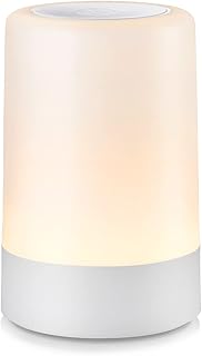 G Keni Nursery Night Light for Baby, Portable LED Touch Night Lamp for Kids and Adult, Breastfeeding, Sleep Aid, USB Rechargeable Nursing Lamp, Bedside Dimmable Warm Night Light, Soft Eye Caring