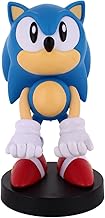 Exquisite Gaming Sonic Controller Holder, Phone Stand & Cable Guys Collectible Figure, 8 inch