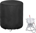 Outdoor Fryers Cover for FIRE RIOT with Heavy Gauge Aluminum Pots & Basket, Waterproof Deep Fryer Cover for Outdoor Cooking-(22x22x28 inch)