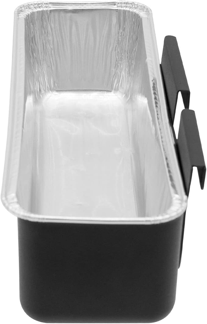 Grill Grease Cup Holder and Aluminum Oil Drip Pans Set for Camp Chef Accessories, SG100, SG90, SG14, SG30, SG60, Grease Catcher with 15-Pack Collection Cup Liners for Camp Chef Stove Griddles