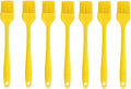 Silicone brush, Oil Brush for BBQ Kitchen Cooking Baking and Grilling (7 PCS,yellow)