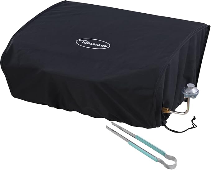 Cover for Blackstone 22 inch Griddle Water Resistant 600D Polyester Heavy Duty Flat top 22" Gas Grill Cover Exclusively Fits Blackstone 22" Griddle Cooking Station-22in with Hood Cover