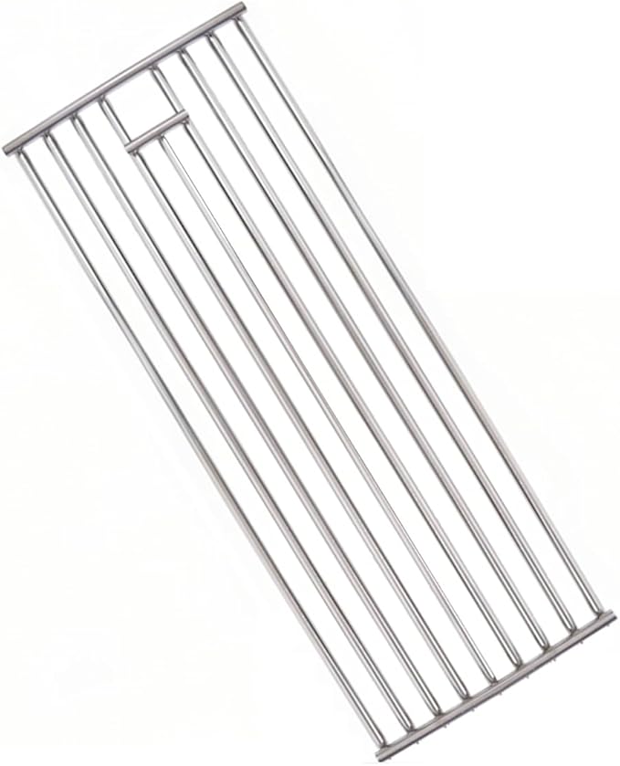 J&HYBBQ 1pcs Premium 7.8mm Stainless Steel Grill Grates – Compatible with Bull Angus, Brahma, Outlaw & More – Non-Stick, Easy-Clean BBQ Replacement Grates for Ultimate Grilling Experience