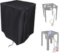 Outdoor Single Burner Stove Cover Fit for GasOne 30 QT Cooker, Portable Waterproof Camping Stove Propane Gas Cooker Cover- 13x13x16 inch