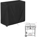 Outdoor Fryers Cover for FIRE RIOT Deep Fryer with Double Burner Propane Stove Outdoor, Portable Waterproof Turkey Fryer Cover - 29" D x 18.5" W x 31" H