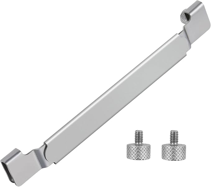 Griddle Spatula Holder, Adjustable Stainless Steel Grill Tool Hold Rack for Blackstone, Camp Chef, Royal Gourmet (Silver)