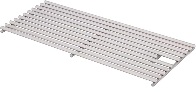 1 Pack 18" x 7-3/8" Heavy Duty 304 Stainless Steel Triangle Solid Rod BBQ Grill Grate Replacement Parts for Blaze Grill 3, 4, 5 Burner Grill Models, 5 Models Blaze (BLZ-3,4,4LTE,5,3LTE)