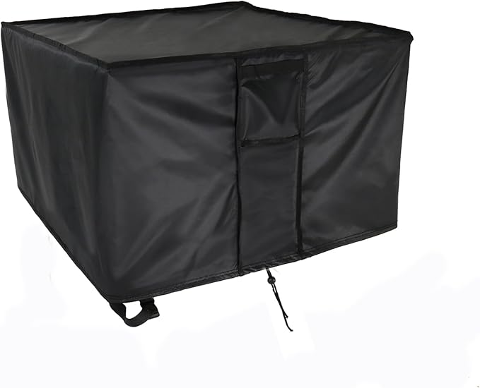 Fire Pit Table Cover, Waterproof Table Cover for 30 x 12 inch Fireplace Firepit Outdoor Prep Table Patio Backyard Garden