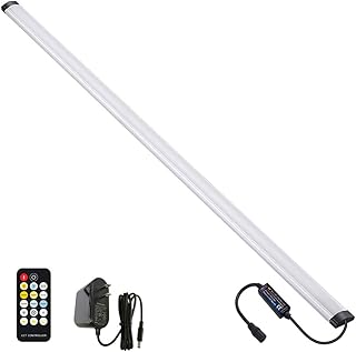 Dimmable Under Cabinet Lighting, Color Temperature Changing LED Light Bar, Daylight to Warm White Lights, Remote Control Lamp for Desk, Counter, Closet, Room, Shelf (36 Inch)