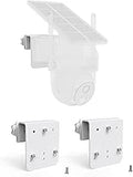 Gutter Mount for AOSU Solar Security Cameras Outdoor Wireless(SolarCam D1 Classic) and ANSQUE Security Cameras Wireless Outdoor (GU01/SA01)（2pack,White）
