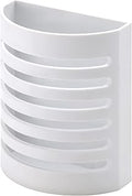 Locker Pencil Holder, Magnetic Storage Organizer for School, Office and Gym Lockers. Extra Strong Magnet. 4” H x 3.25” W (White)