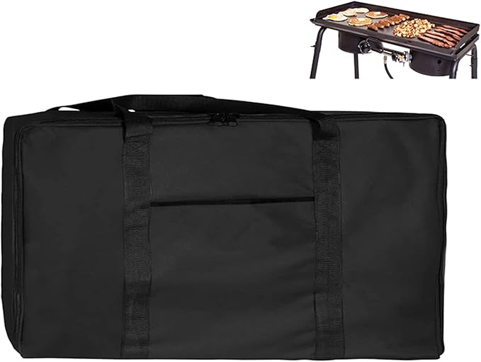 BQMAX Extra Large Griddle Carry Bag for Camp Chef SG60 FG32, Heavy Duty Zipper Griddle Bag for Camp Chef Professional Fry Griddle 14" x 32", Griddle Carry Bag for Camp Chef Replacement Parts