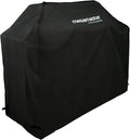 Megamaster 65" Gas Grill Cover, Water-Resistant Heavy Duty Cloth, Adjustable Straps, Vented Panels, Designed for 720-0982, 720-0983, and Standard 5 & 6-Burner Grill, 65" W x 23" D x 44" H - 700-0011P