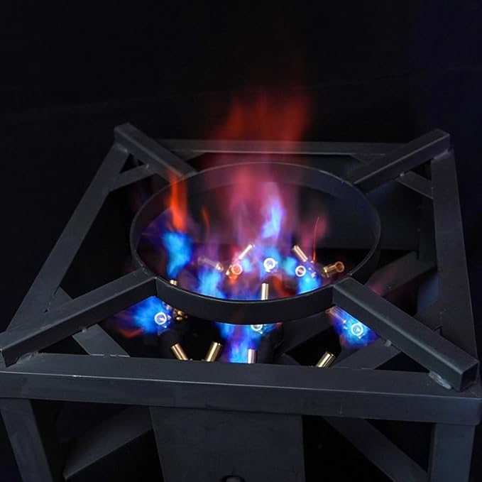 COOKAMP Propane Burner for Outdoor Cooking (23 Tips Jet Burner)