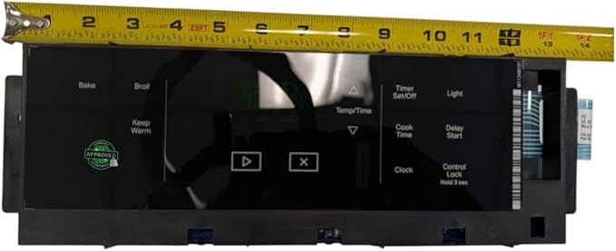W11342871, W11432568, W11511589 CKD511589X compatible with Whirlpool Range Control Board (Black) fits old number W11594224