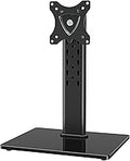 MOUNTUP Monitor Stand for Desk, Freestanding Monitor Mount Fits 13-32 inch Screen up to 17.6 lbs, Screen Stand with Swivel, Height, Rotation Adjustment, VESA Mount 100 x 100mm, 75 x 75mm