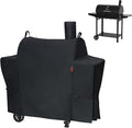 Outdoor Grill Cover for Royal Gourmet CC1830T 30" Barrel Charcoal Grill, Cover Geny Waterproof 600D Heavy Duty BBQ Grill Cover, Barbecue Grill Covers Fit Royal Gourmet CC Series Grills.