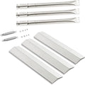 Grill Replacement Parts for Oklahoma Joe's Longhorn Combo 3-Burner Charcoal/Gas Smoker 15202029 12201767 14201767 Grill, 1767054 Heat Tent 1767017 Burner, Crossover Tube for Oklahoma Joe 15202029