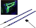 DS PC LED Flexible Light Strip Computer Lighting UV Purple with Magnetic for PC Case Computer Lighting Kit (390nm, 11.8INCH The 2nd Gen, S Series，Purple)