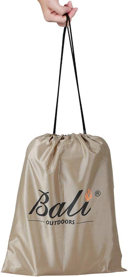 BALI OUTDOORS 30 Inch Fire Pit Cover Round Column, Heavy Duty, Waterproof and Weather Resistant Oxford Fabric Cover