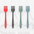 Elihome Mini Silicone Basting Pastry Brush, Cooking Brush for Oil Sauce Butter Marinades, Food Brushes for BBQ Grill Kitchen Baking, Baster Brushes Food Grade, 4 Pack Multi Color
