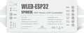 BTF-LIGHTING ESP32 WLED LED Strip Controller SP803E Built-in Mic DIY Dynamic Modes UART USB Type-C Download for WS2811,WS2812,SK6812,WS2814,WS2815 Addressable LED Strip/Matrix,PWM Dimming CCT RGB LED