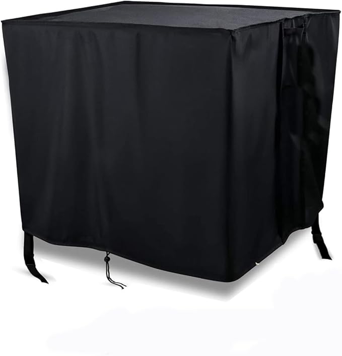 Patio Fire Pit Cover Rectangular Square Round, Firepit Cover Outdoor Waterproof Weatherproof Gas Firepit Table Cover- Customized