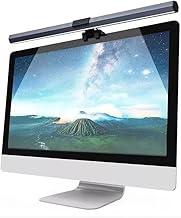 USB LED Lamp for Computer Monitor - Adjustable Brightness & Color Temperature, USB Powered, Matte Graffiti Finish, 40 cm, 5W, Eye-Care, Easy Installation, Perfect for Reading, Laptop, and Study