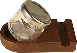 Upgrade Wooden Tilting Calligraphy Pen Holder Set Calligraphy Oblique Pen Holder Stand with Ink Bottle Container Desktop Tabel Decoration