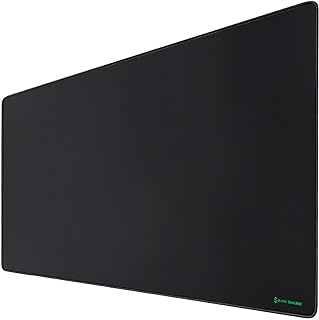 Black Shark Gaming Mouse Pad Desk Mat 47.2” x 23.6”, Oversized Large Mouse Pad, Non-Slip Mousepad, Super-Thick with Special-Textured Surface, Anti-Fray Stitched Edges, Desk Pad Manta P4