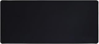 Extra Large Gaming Mouse Pad – 35.4"x15.7" XL Desk Mat with Stitched Edges, Non-Slip Rubber Base, Smooth Surface for Keyboard and Mouse - Office & Gaming Desk Pad - Black