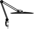 LED Desk Lamp with Clamp,Dimming Task Lamp for Reading Desktop Office Workbench Table Architect Sewing Study Home Craft,Bright 117PCS LEDs,2200 Lumens 20 Inch Metal Swivel Arm Work Lamp(Black)