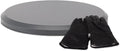 TIKI Social & Huddle Tabletop Fire Pit Cover - 21" Durable Powder Coated Steel Lid - Weather-Resistant Outdoor Fire Pit Protection - Converts Fire Pit into Table - Patio & Backyard Accessory, Gray
