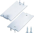 Wensilon(30 pcs) Zinc 1.5X3 Inch 16-Gauge Anti-Nail Protection Plate Shield, Nail Plate for Wood Studs, Steel Cable Wire Protector Plate with Sharp Pointed Prongs for Protection Plumbing and Wiring