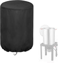 Outdoor Fryers Cover for Feasto 30QT Turkey Fryer, Waterproof Deep Fryer Cover for Outdoor Cooking - 16" W x 33" H