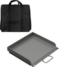 Professional Flat Top Griddle for Camp Chef Pro 60x, EX60B, EX60P, EX60PP Stove Grills, Outdoor BBQ Accessories for Camp Chef Most of 1, 2 Burners Camp Propane Stove Grill, 1 Carry Bag
