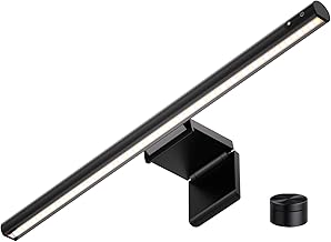 LYMAX Monitor Light Bar, Eye-Care USB Computer Lamp Dimmable Screen Light Bar, Fit for All Monitor with Wireless Controller, Backlight, No Screen Glare, Space Saving for Home Office Gaming Desk Light