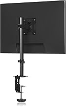 Pholiten Single Monitor Stand, Heavy Duty Adjustable Monitor Arm Desk Mount for 13-32Inch, Tilt, Swivel, Rotate, Support 22 lbs,Black