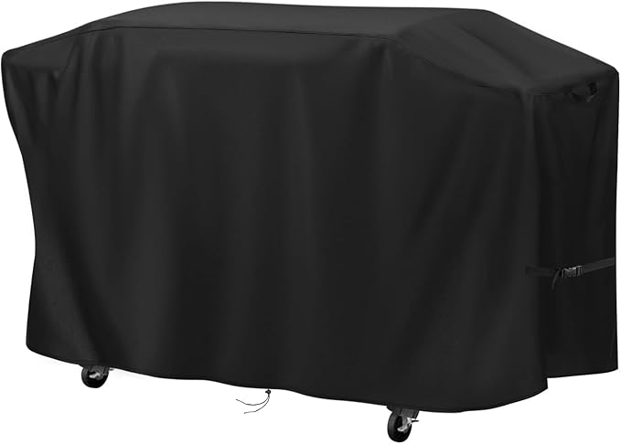 Grill Cover for Gas Griddle, 77inch Outdoor Grill Cover Waterproof for Flat Top BBQ Grills and Smoker Grills-77 L x 33" W x 50" H