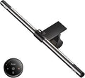 Quntis Computer Monitor Light Bar with Remote, Eye-Care Monitor Light Backlight Desk Lamp for Home Office Gaming, Stepless Dimming Brightness and Color Temperature, No Screen Glare, Gray